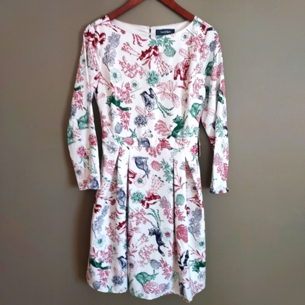Modcloth Woodland Creatures Dress NWT Size Small
